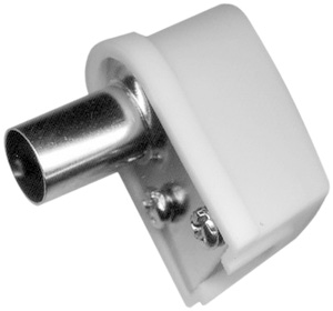 Koaxial-Winkelstecker TELA
