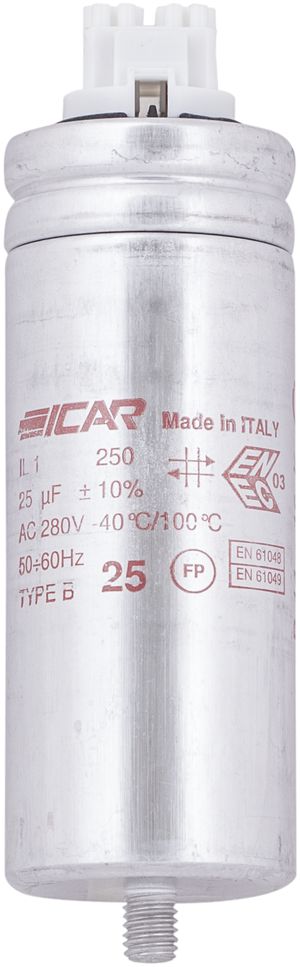Kondensator ICAR 25,0µF 250VAC