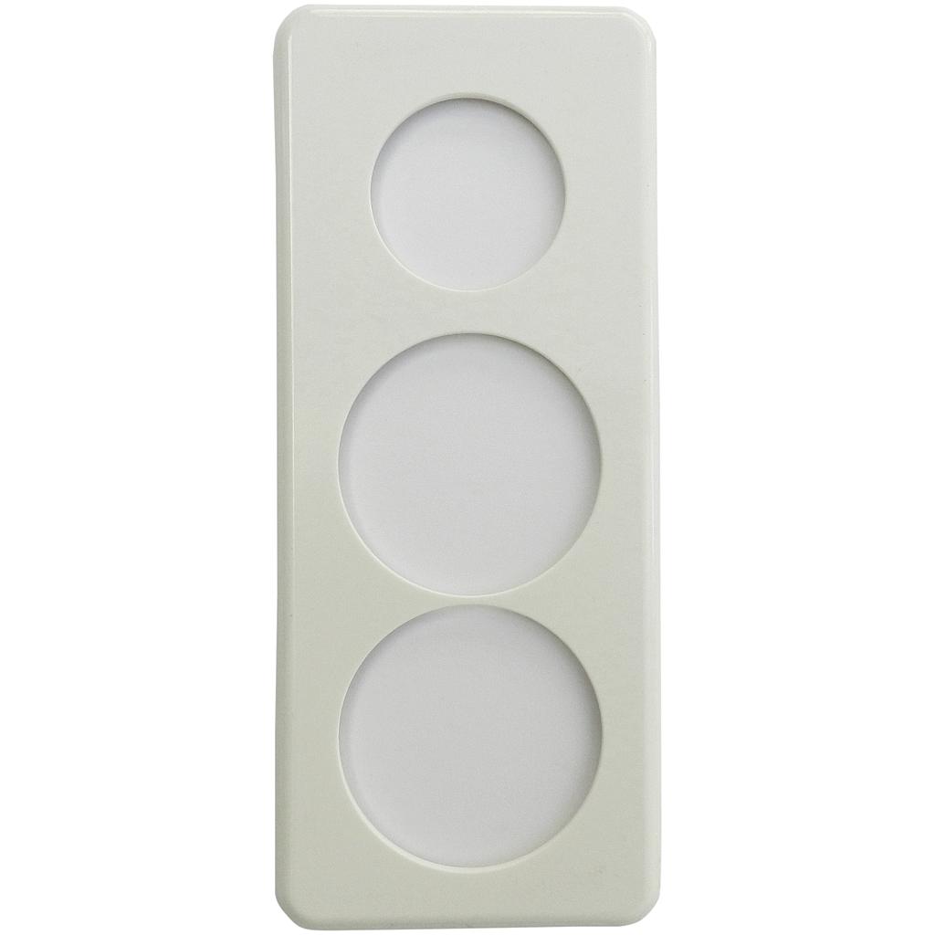 Abdeckplatte 3×1 43+58+58mm