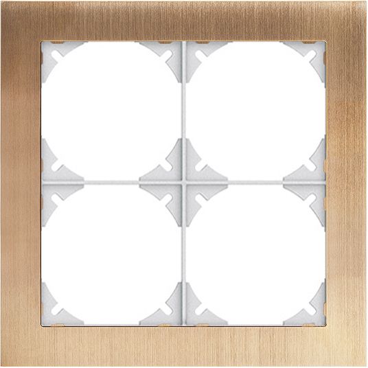 Abdeckrahmen Edue Prestige 2×2