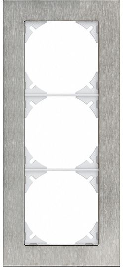 Abdeckrahmen Edue Prestige 3×1