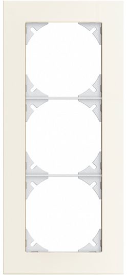 Abdeckrahmen Edue Prestige 3×1