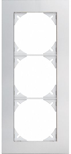Abdeckrahmen Edue Prestige 3×1