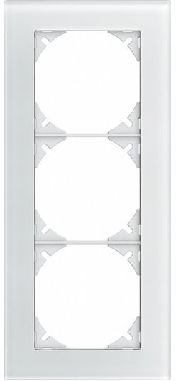 Abdeckrahmen Edue Prestige 3×1