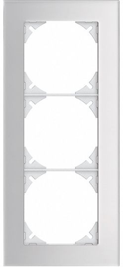 Abdeckrahmen Edue Prestige 3×1