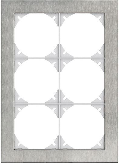 Abdeckrahmen Edue Prestige 3×2
