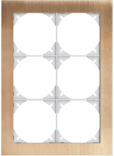 Abdeckrahmen Edue Prestige 3×2