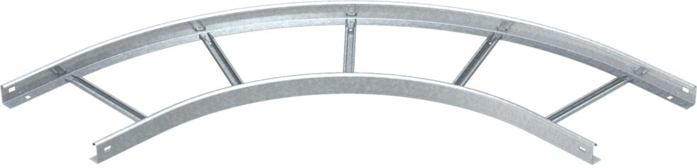 Bogen 90° horiz. BET 400×60mm