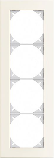 Abdeckrahmen Edue Prestige 4×1
