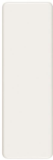 Abdeckplatte 4×1 blind ws