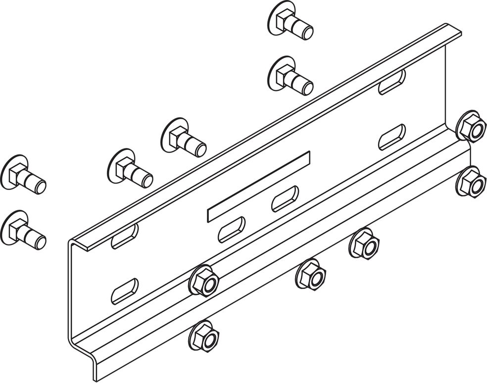 Verbinder gerade H=110