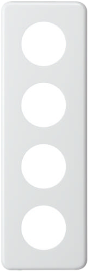 Abdeckplatte 4×1 4×43mm ws