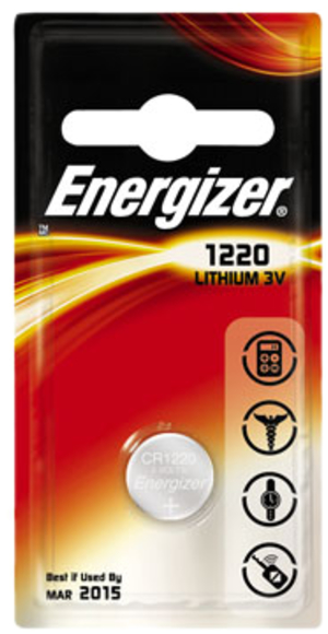 Knopfzelle Lithium CR1220
