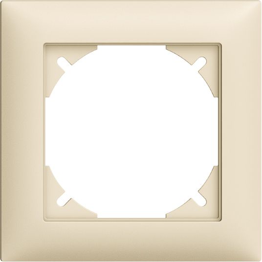 Abdeckrahmen Edue 1×1 cr