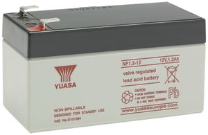 Akku Yuasa NP 1.2-12 12VDC 1,2