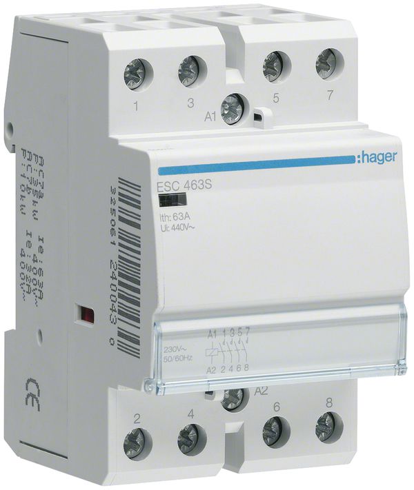 REG-Schütz HA 63A 4S 230VAC