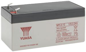 Akku Yuasa NP 3.2-12 12VDC 3,2