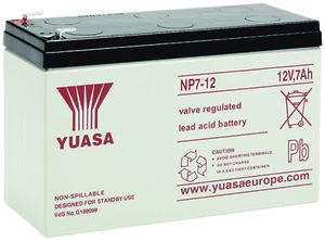 Akku Yuasa NP 7-12 12VDC 7 AH