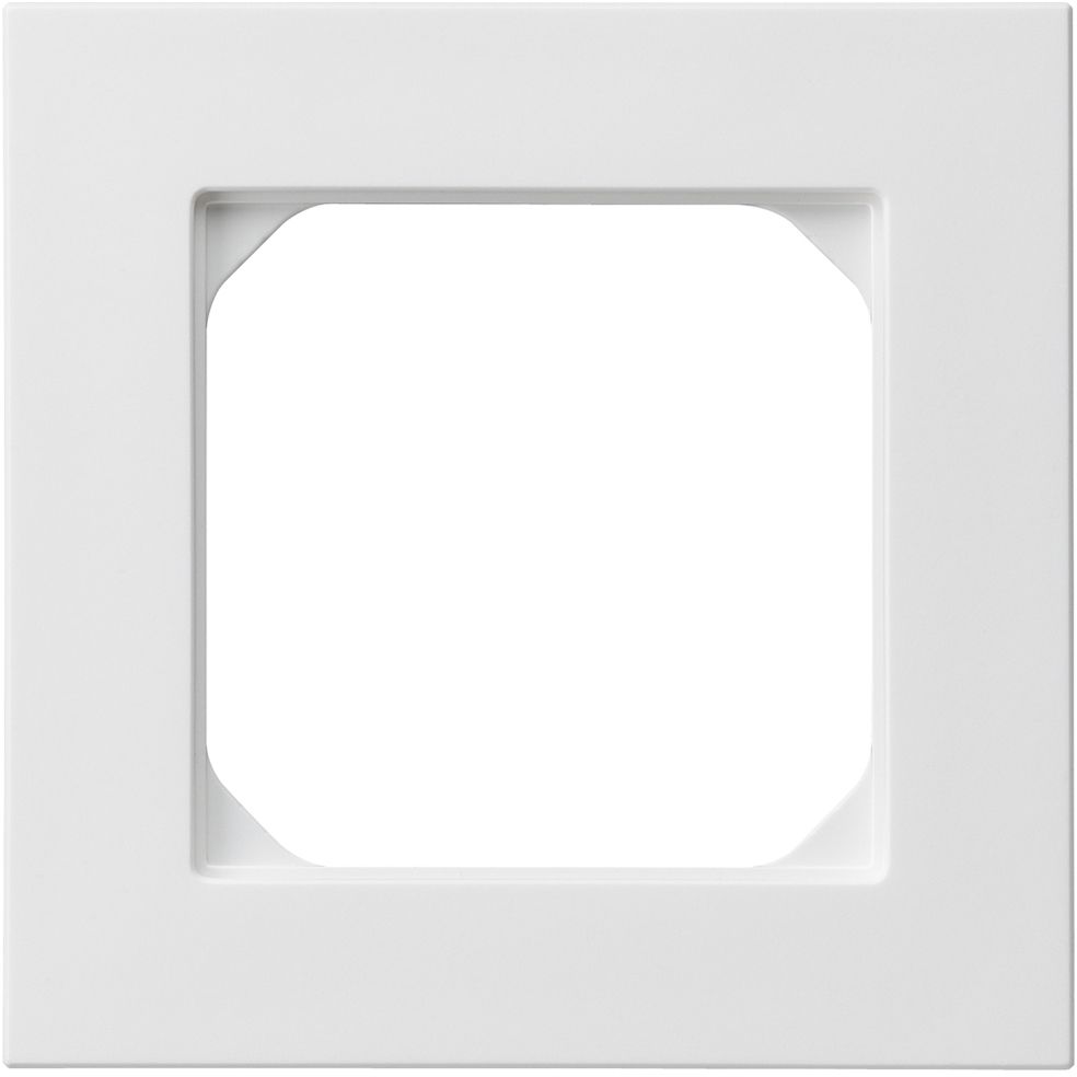 Abdeckrahmen KPR 1×1 ws