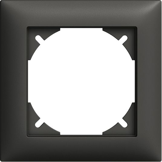 Abdeckrahmen Edue 1×1 sz