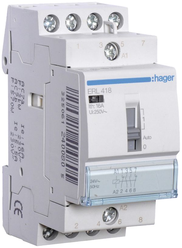 REG-Schütz HA 16A 2S+2Ö 24VAC