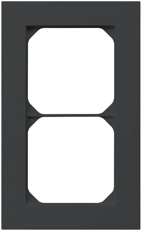 Abdeckrahmen KPR 2×1 sz