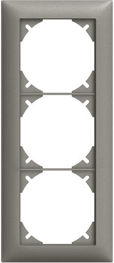 Abdeckrahmen Edue 1×3 dgu