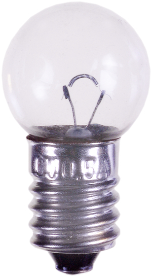 Zwergglühlampe Velo E10 6V