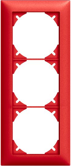 Abdeckrahmen Edue 1×3 ber