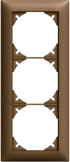 Abdeckrahmen Edue 1×3 cof