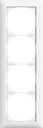 Abdeckrahmen Edue 4×1 ws