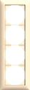 Abdeckrahmen Edue 4×1 cr