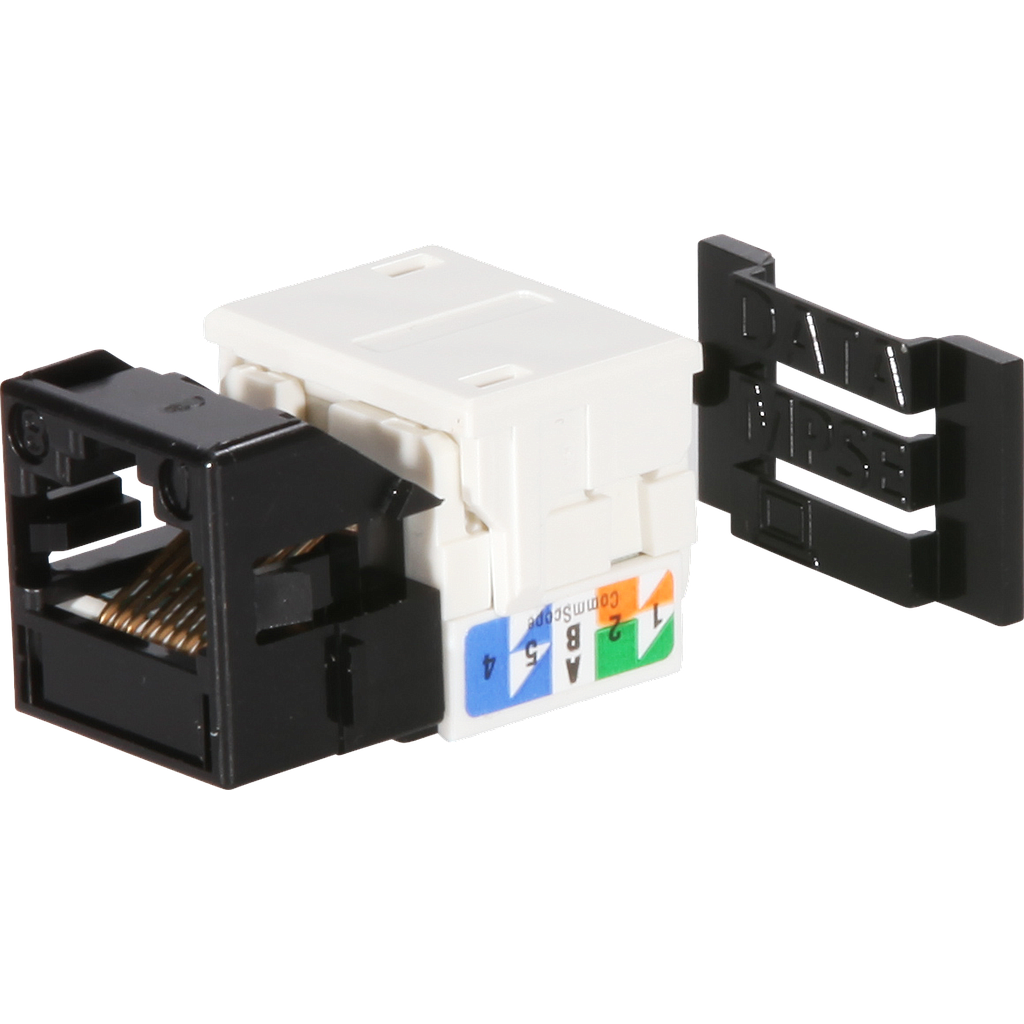 Anschl-Modul KAT.5 1xRJ45 sz