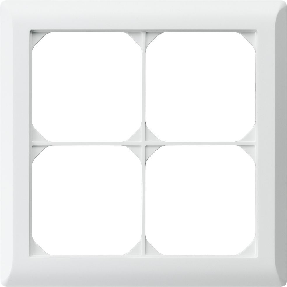 Abdeckrahmen KLI 2×2 ws
