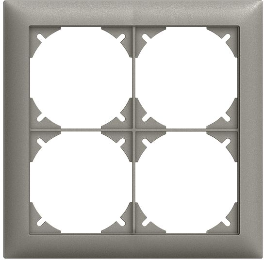 Abdeckrahmen Edue 2×2 dgu