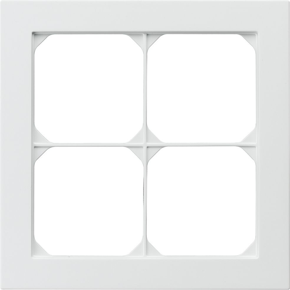 Abdeckrahmen KPR 2×2 ws