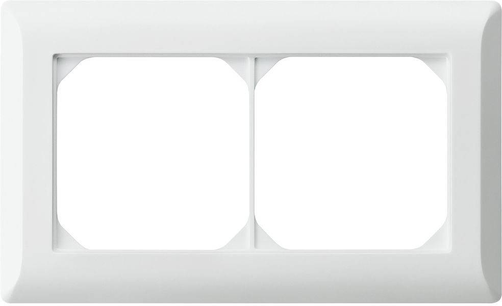 Abdeckrahmen KLI 1×2 ws