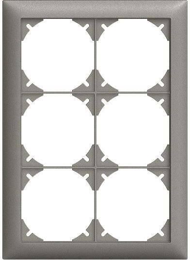 Abdeckrahmen Edue 2×3 dgu