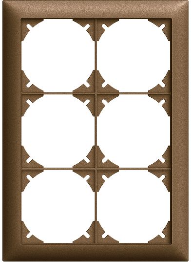 Abdeckrahmen Edue 2×3 cof