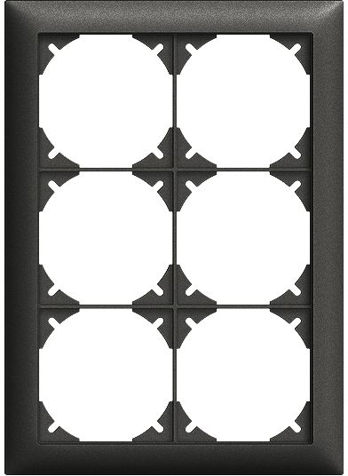 Abdeckrahmen Edue 2×3 sz