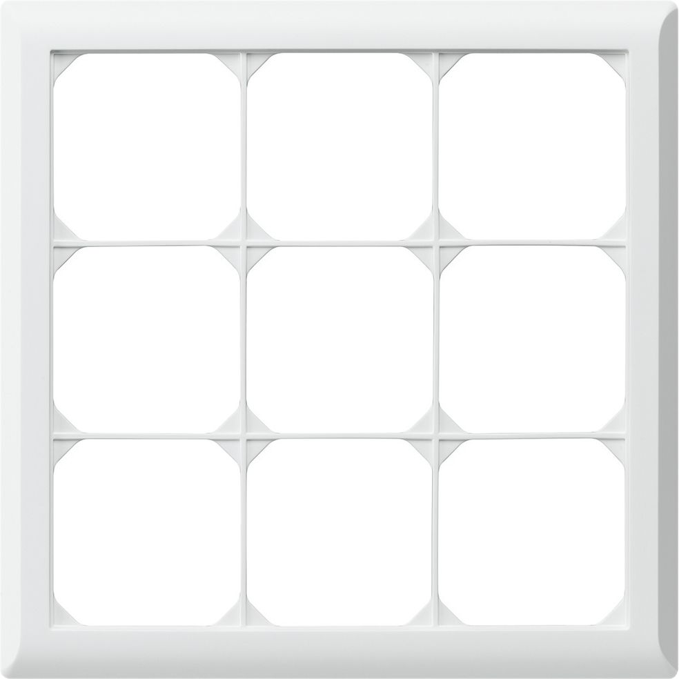 Abdeckrahmen KLI 3×3 ws