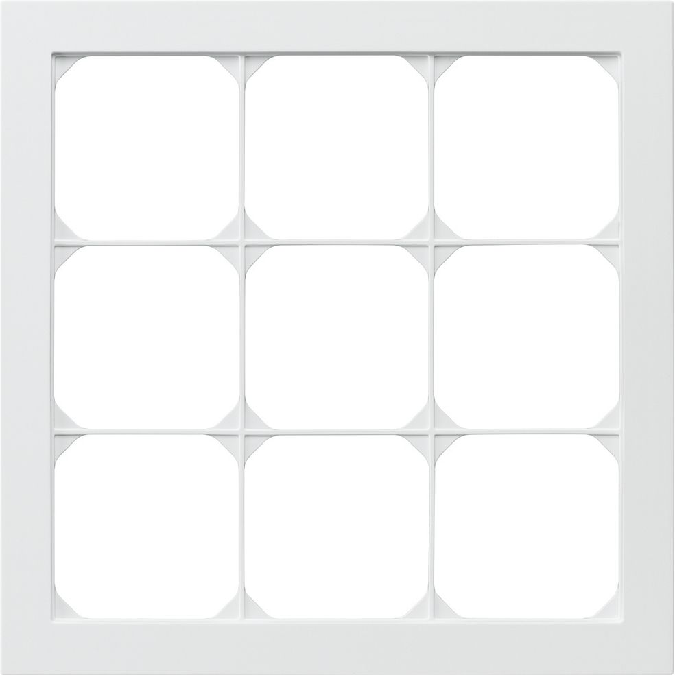Abdeckrahmen KPR 3×3 ws