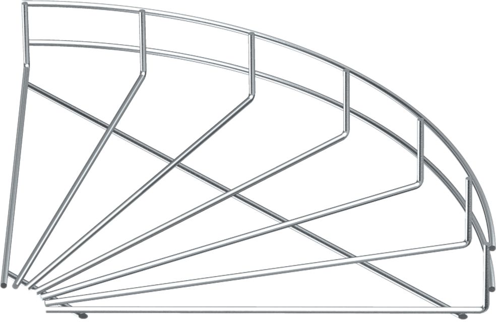 Bogen 90° BET 200×55mm PE