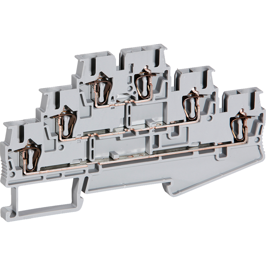 Dreistockklemme 0,08-4mm²