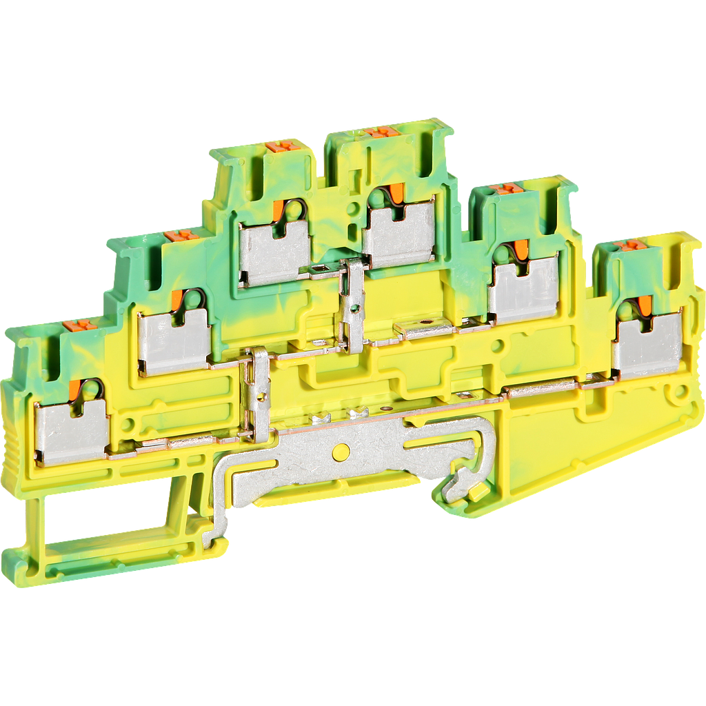 Dreistockklemme Push-in 0,14-