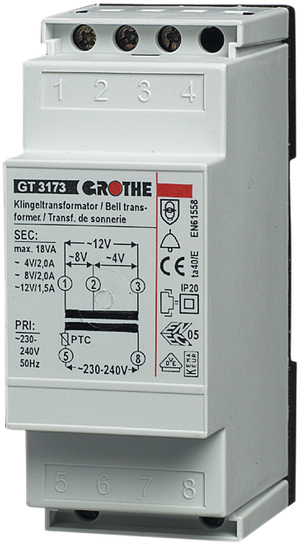 EB-Kleintrafo Grothe 3173/4/8/