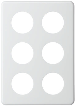 Abdeckplatte 3×2 Gr.I 6×43mm