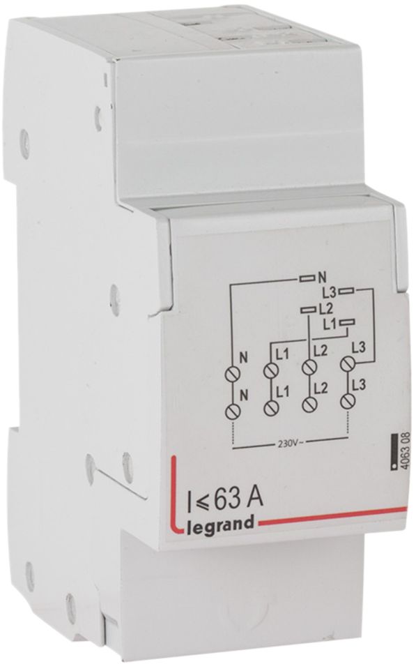 Einspeisung LEG TDG 2×4L 63A