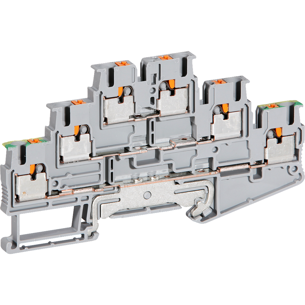 Mehrstock-Klemme 0,14-4mm² gu