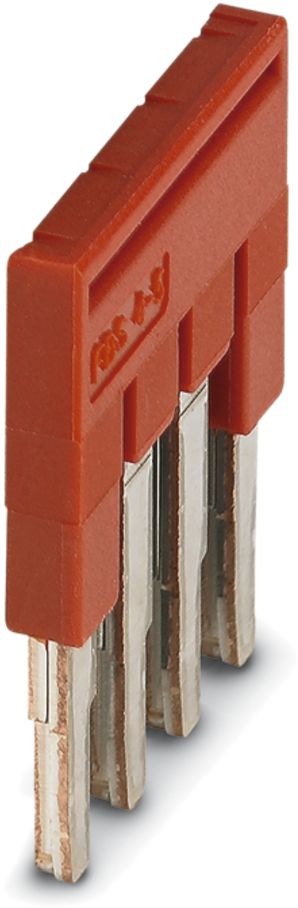 Steckbrücke 5mm 4L rt CLIPLINE